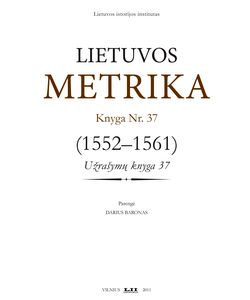 2011 litovskaya metrika kniga 037 1552 1561